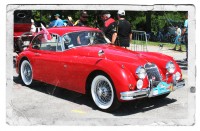 Jaguar XK-150 z 1958r. Włodzimierz Sadowski