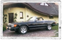 Mercedes SLK z 1982r. Małgorzata Kołakowska